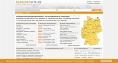 Desktop Screenshot of branchenorte.de